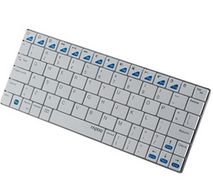 雷柏e6300蓝牙ipad超薄键盘(颜色随机发放)